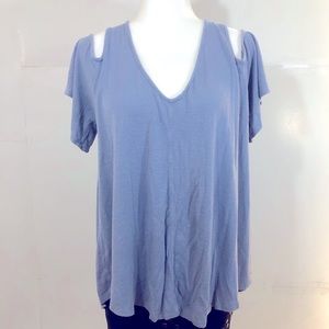 Cold Shoulder Tunic Tee
